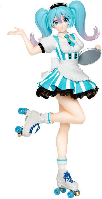 Taito Hatsune Miku Costumes Cafe Maid Version Figure, 7" - Figurio