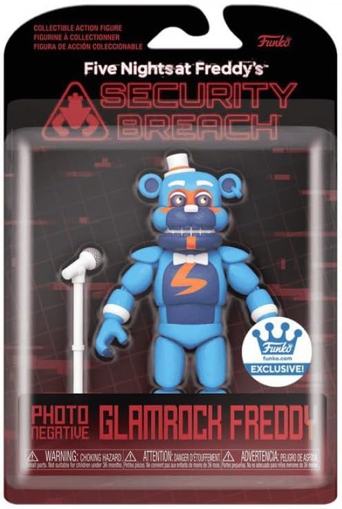 Funko Pop! Action Figure: FNAF Five Night's at Freddy's - Photo Negative Glamrock Freddy (Fun Fest 2023 Shop Exclusive) - Figurio