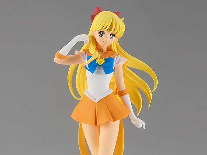 Banpresto - Pretty Guardian Sailor Moon Eternal The Movie - Glitter & Glamours - Super Sailor Venus (Version B) Statue - Figurio