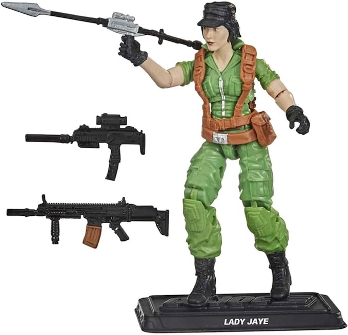 Hasbro Lady Jaye Figure 12 cm G.I.Joe Retro Series F10045x0 - Figurio