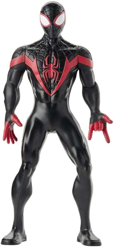 Marvel Miles Morales Toy 9.5-inch Scale Collectible Super Hero Action Figure, Toys for Kids Ages 4 and Up - Figurio