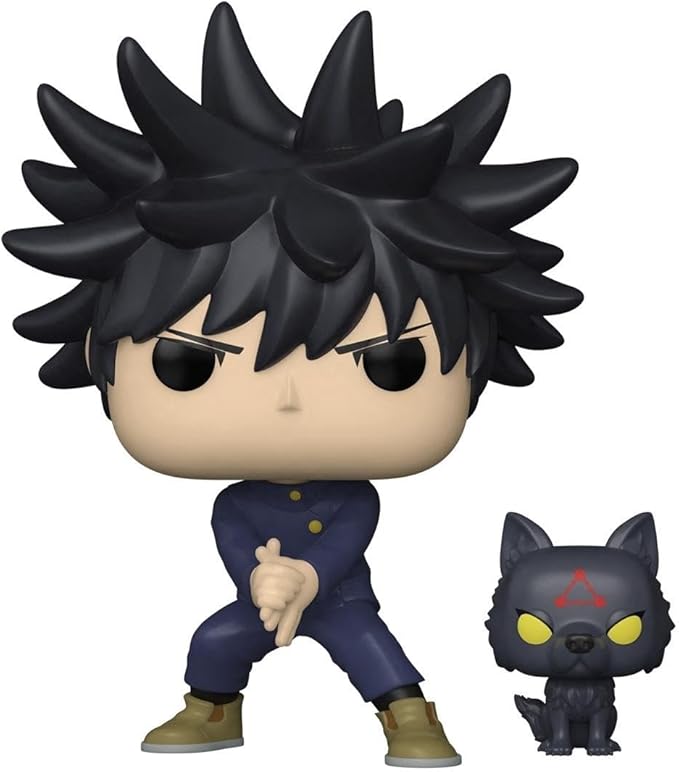 Funko Pop! & Buddy: Jujutsu Kaisen - Megumi with Dogs, Multicolor, 61360 - Figurio