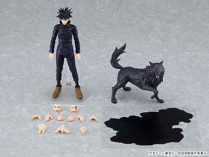 Good Smile Jujutsu Kaisen: Megumi Fushiguro Figma Action Figure, Multicolor - Figurio