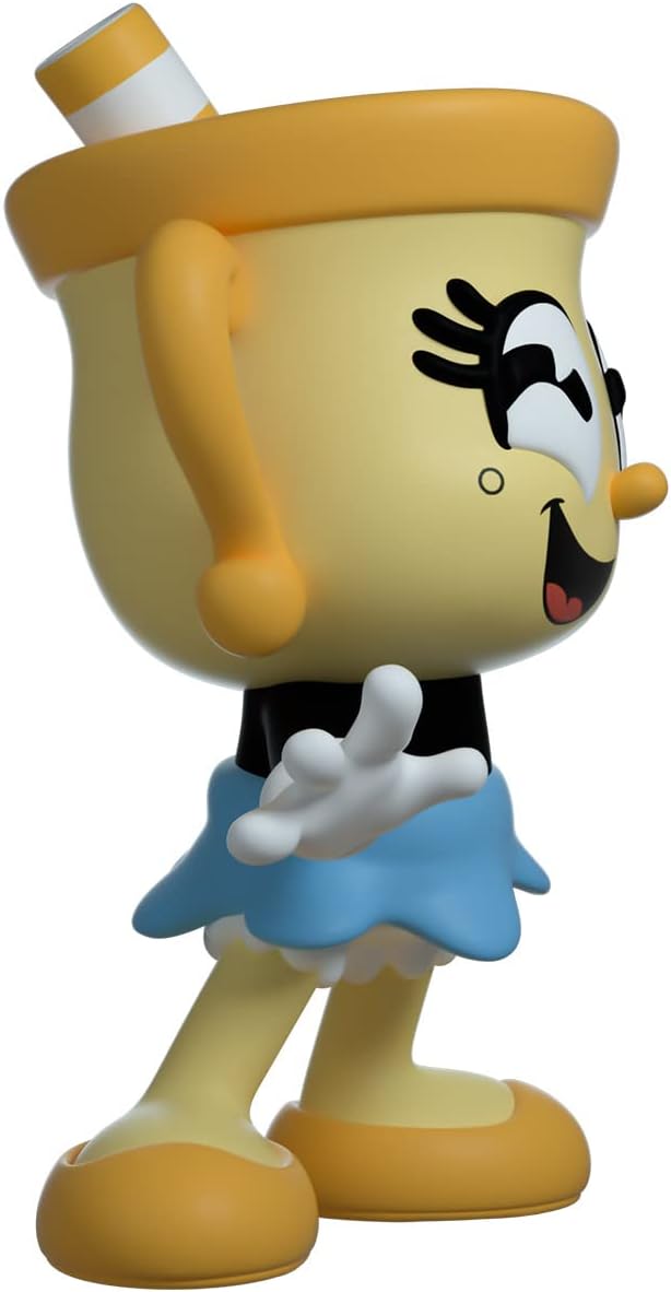 Youtooz Cuphead Ms. Chalice Figure, 4.5" Inch, Cuphead Youtooz Vinyl Figure of Ms Chalice from Youtooz Cuphead Collection - Figurio