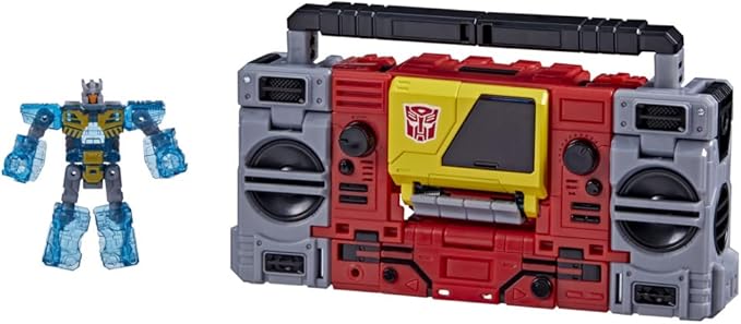 Transformers Toys Generations Legacy Voyager Autobot Blaster & Eject Action Figures - Kids Ages 8 and Up, 7-inch - Figurio