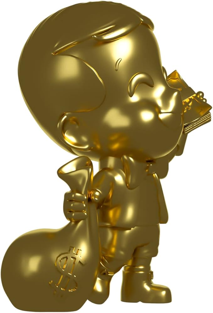 Youtooz Richie Rich Chrome 4.3" Vinyl Figure, Official Licensed Collectible from Richie Rich Comedy Comic, by Youtooz Richie Rich Collection - Figurio