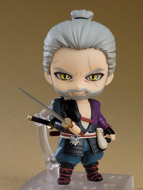 Good Smile The Witcher: Ronin – Geralt (Ronin Ver.) Nendoroid Action Figure,Multicolor - Figurio