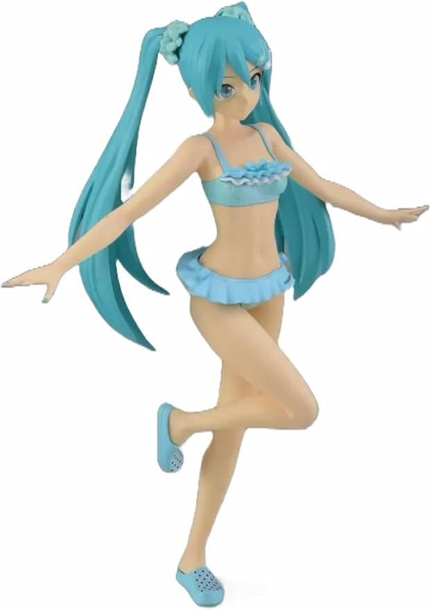 Sega Project Diva Arcade Future Tone Hatsune Miku Super Premium Action Figure Gradation Resort, 8.2" - Figurio