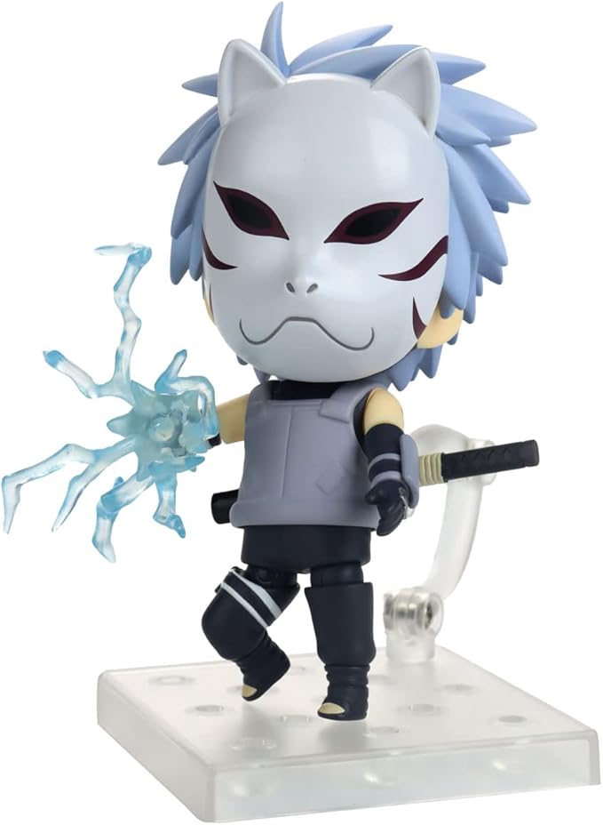 Good Smile Naruto Shippuden: Kakashi Hatake (Anbu Black Ops Ver.) Nendoroid Action Figure - Figurio