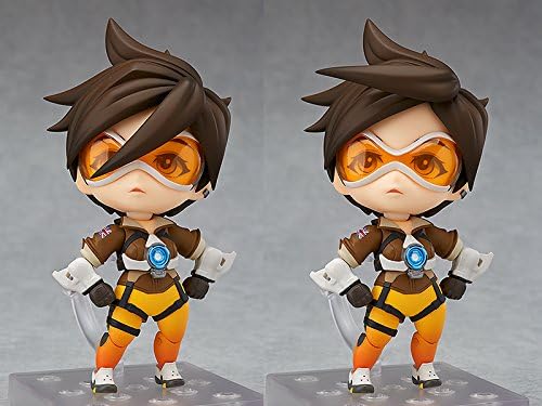 Good Smile Overwatch Tracer (Classic Skin Version) Nendoroid Figure,180 months to 1188 months - Figurio