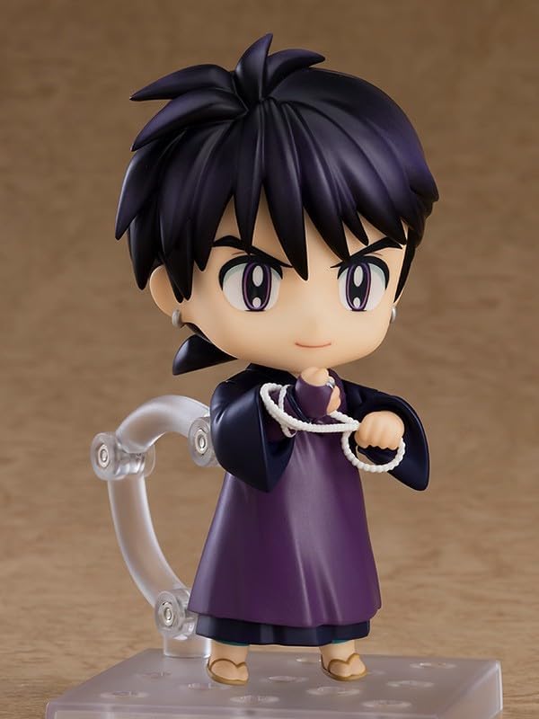 Good Smile Inuyasha: Miroku Nendoroid Action Figure, Multicolor - Figurio