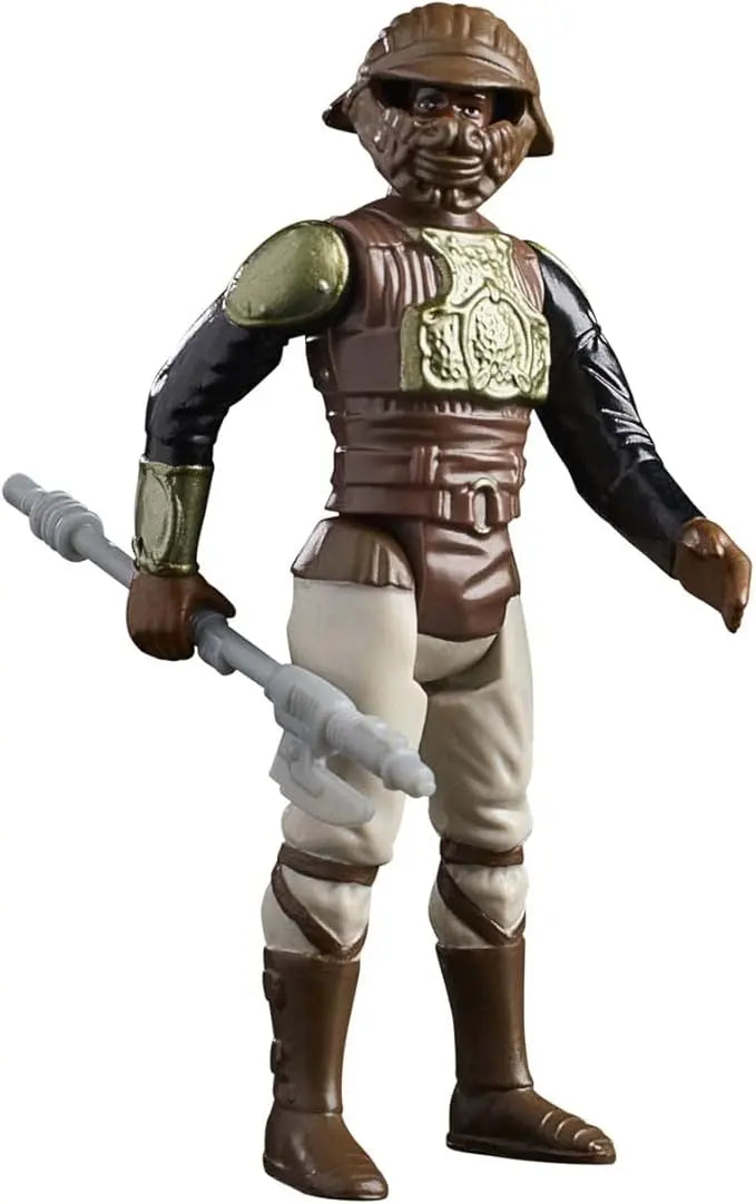 STAR WARS Retro Collection Lando Calrissian (Skiff Guard), Return of The Jedi 3.75-Inch Collectible Action Figures, Ages 4 and Up (F7277) - Figurio