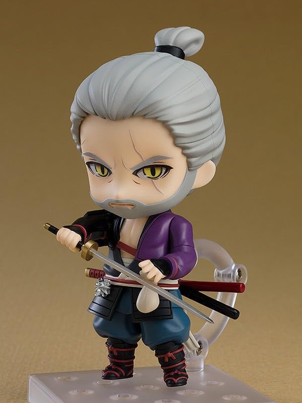 Good Smile The Witcher: Ronin – Geralt (Ronin Ver.) Nendoroid Action Figure,Multicolor - Figurio