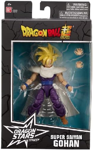 Dragon Ball Super - Dragon Stars - Super Saiyan Gohan (Kid), 6.5" Action Figure - Figurio