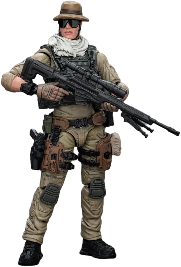 JOYTOY 1/18 Action Figures U.S.Army Delta Assault Squad Sniper Collection Models Christmas Birthday Gifts - Figurio