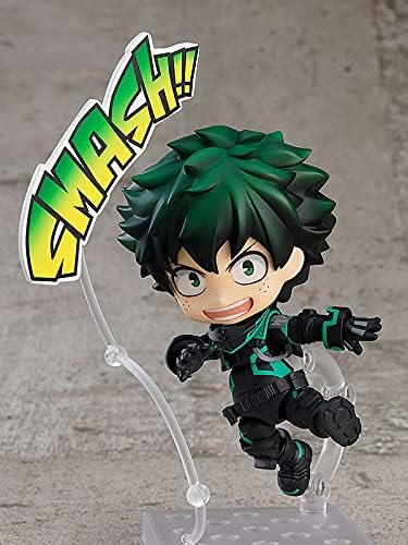 Good Smile My Hero Academia: Izuku Midoriya (Stealth Suit Ver.) Nendoroid Action Figure,Multicolor - Figurio