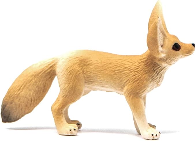 Schleich Wild Life, Animal Figurine, Animal Toys for Boys and Girls 3-8 years old, Desert Fox, Ages 3+ - Figurio