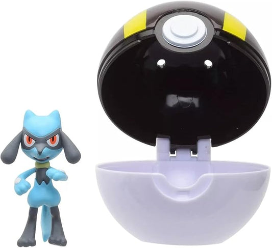 Pokemon - Clip n' Go - Riolu & Ultra Ball (PKW0150) - Figurio