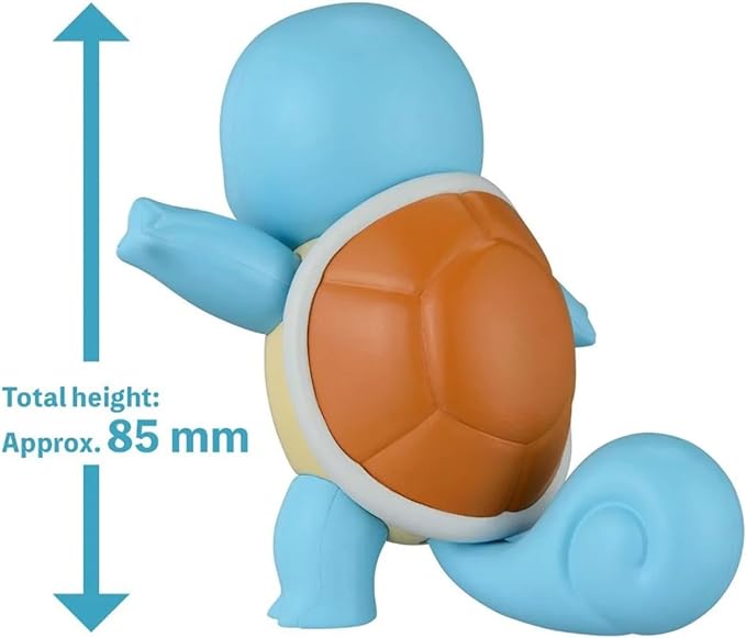 Bandai Pokémon - Buildable Action Figure 9 cm Squirtle Squirtle Squirtle, T10678 - Figurio