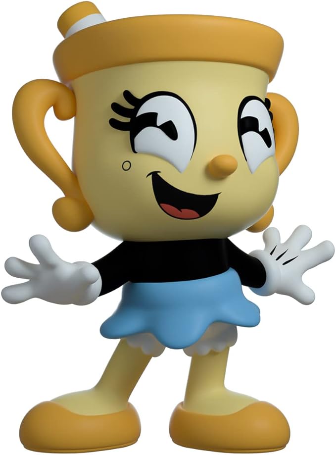 Youtooz Cuphead Ms. Chalice Figure, 4.5" Inch, Cuphead Youtooz Vinyl Figure of Ms Chalice from Youtooz Cuphead Collection - Figurio