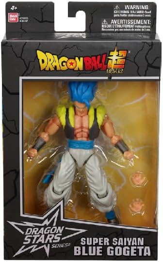 Dragon Ball Super - Dragon Stars - Super Saiyan Blue Gogeta, 6.5" Action Figure - Figurio