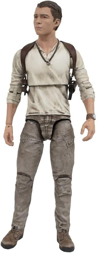 Diamond Select Toys Uncharted: Nathan Drake Acton Figure,Multicolor 7 inch (Pack of 1) - Figurio