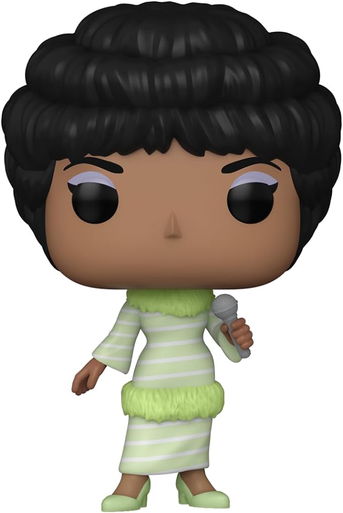 Funko Pop! Rocks: Aretha Franklin (Green Dress) - Figurio