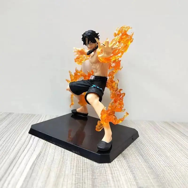 One Piece Portgas D. Ace Battle Fire Action Figure - Figurio