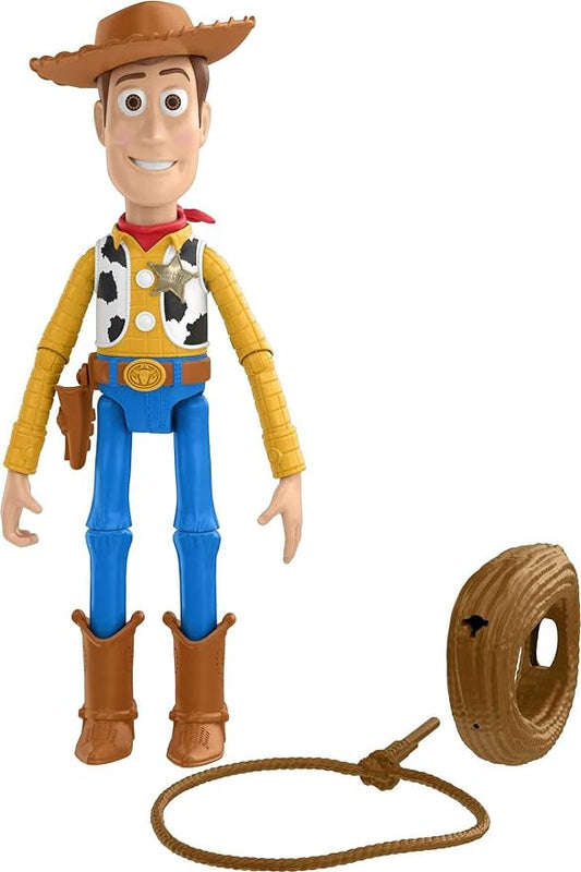 Mattel Disney Pixar Toy Story Toys, Launching Lasso Woody Action Figure, Collectible Gifts for Kids - Figurio