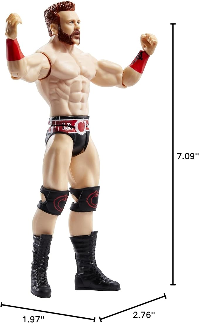 Mattel Wrestlemania Action Figure, Sheamus, Posable 6-inch Collectible & Gift for Ages 6 Years Old & Up - Figurio