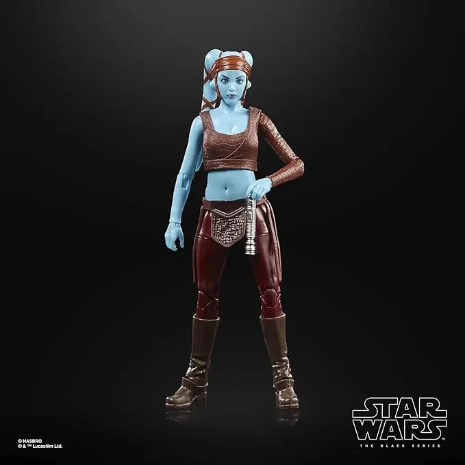 STAR WARS The Black Series Aayla Secura Toy 6-Inch-Scale Attack of The Clones Collectible Action Figure, Toys for Kids Ages 4 and Up - Figurio