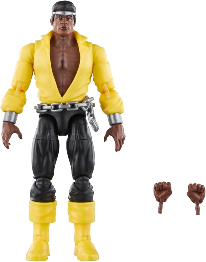 Marvel Legends Series Luke Cage Power Man, Knights Collectible Comics 6-Inch Action Figures - Figurio