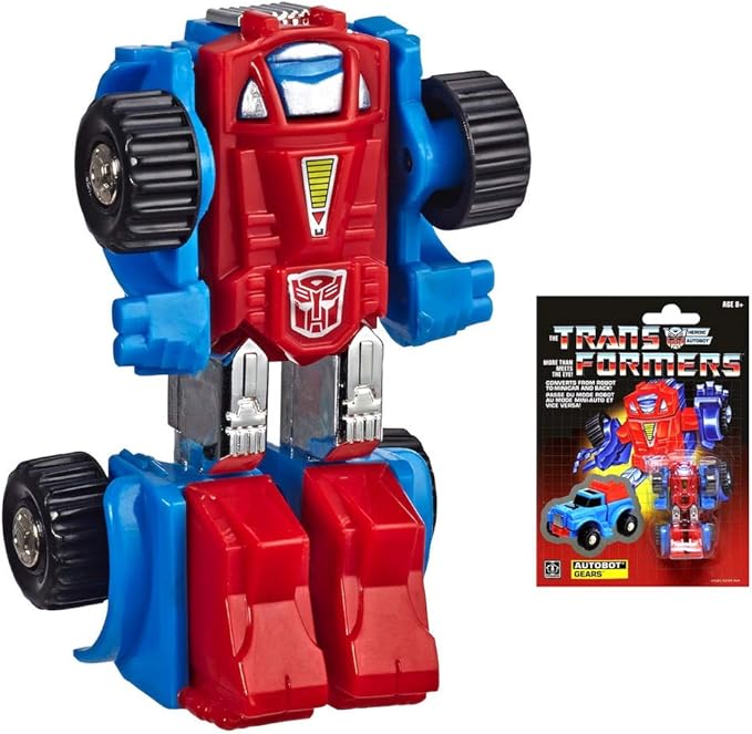 Transformers Autobot Gears Retro Mini Action Figure 3 Exclusive - Figurio