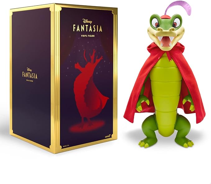 Super7 Supersize Disney Fantasia Ben Ali Gator - 16" Disney Action Figure with Fabric Clothing Classic Disney Collectibles and Retro Toys - Figurio