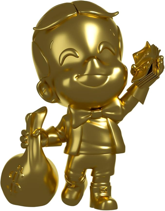 Youtooz Richie Rich Chrome 4.3" Vinyl Figure, Official Licensed Collectible from Richie Rich Comedy Comic, by Youtooz Richie Rich Collection - Figurio