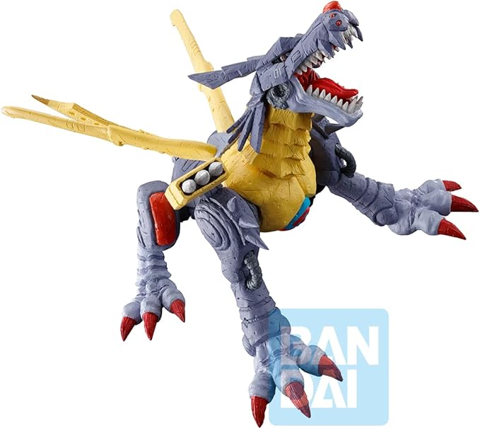 Bandai Spirits Ichibansho - Digimon Adventure - MetalGarurumon (Digimon Ultimate Evolution!) Collectible Figure - Figurio