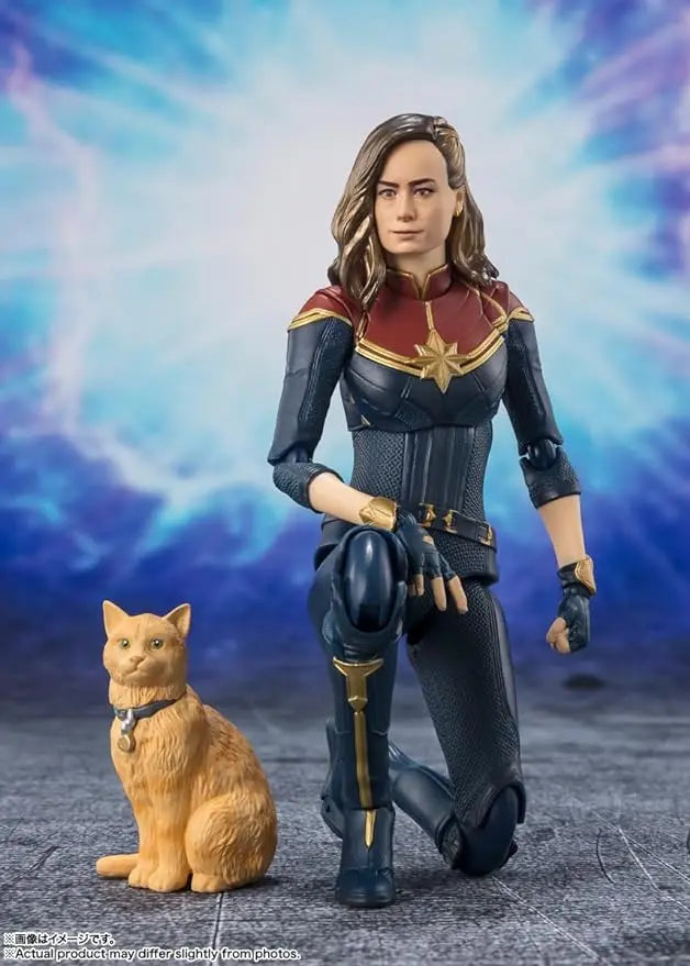 TAMASHII NATIONS - The Marvels - Captain Marvel (The Marvels), Bandai Spirits S.H.Figuarts Action Figure - Figurio