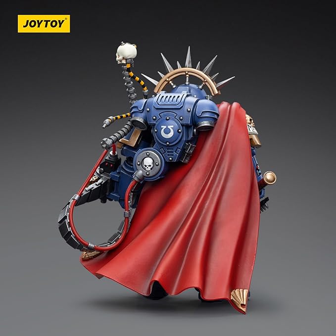 JOYTOY JT7745 40K 1/18 Action Figure Toy, Ultramarines Captain in Gravis Armour, 4-inch Model Set, Gift for Action Figure Enthusiasts and Collectors - Figurio