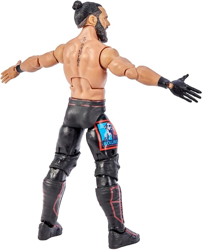 Mattel WWE Elite Collection Seth Rollins 6-inch Posable Action Figure - Figurio