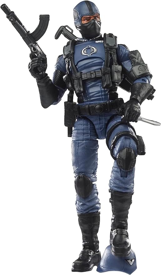 G.I. Joe Classified Series Cobra Officer Action Figure 37 Collectible Premium Toy with Multiple Accessories 6-Inch-Scale, Custom Package Art - Figurio