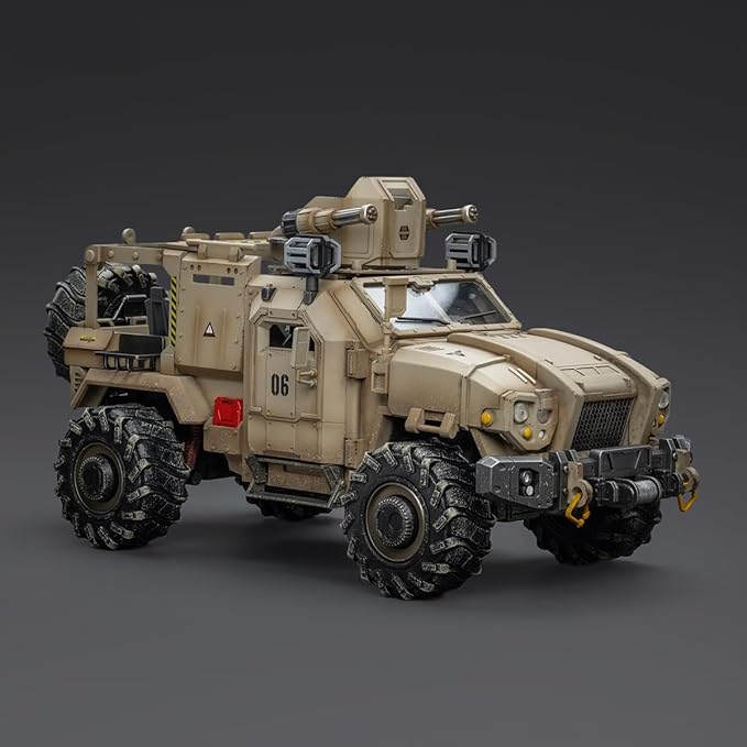 JOYTOY 1/18 Action Figures Cyclone Assauit Armored Car Collection Models Christmas Birthday Gifts - Figurio