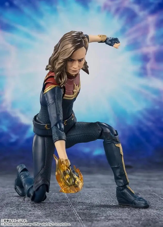 TAMASHII NATIONS - The Marvels - Captain Marvel (The Marvels), Bandai Spirits S.H.Figuarts Action Figure - Figurio