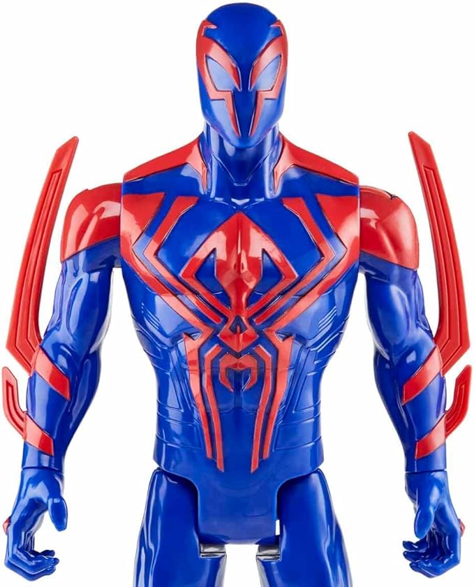 Marvel Spider-Man: Across The Spider-Verse Titan Hero Series Spider-Man 2099 Toy, 12-Inch-Scale Deluxe Figure, Toys for Kids Ages 4 and Up - Figurio