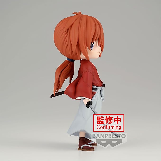 Banpresto - Rurouni Kenshin - Kenshin Himura vol. 2, Bandai Spirits Q Posket Figure - Figurio