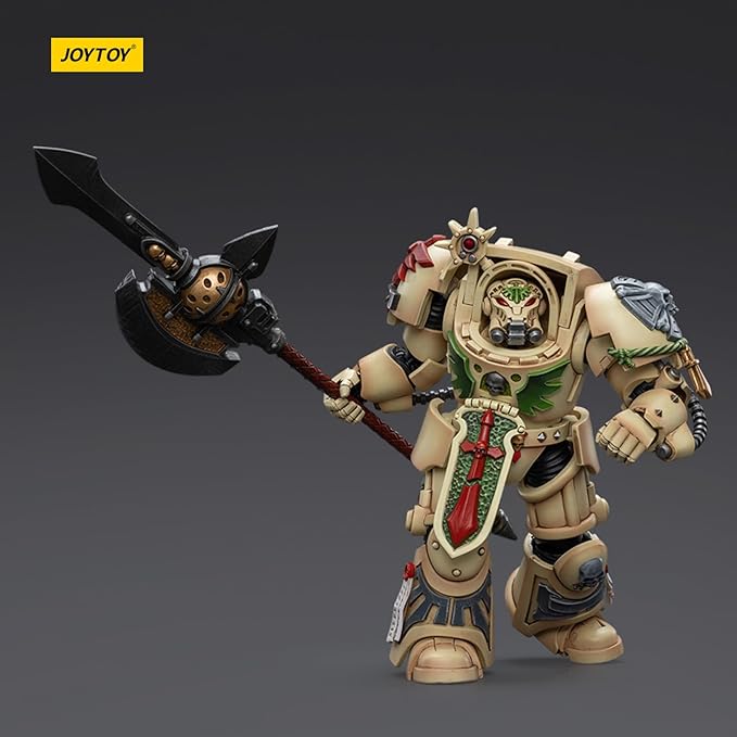 JOYTOY JT9183 40K 1/18 Action Figure Toy, Dark Angels Deathwing Champion, 4-inch Gift for Action Figure Lovers & Collectors above - Figurio