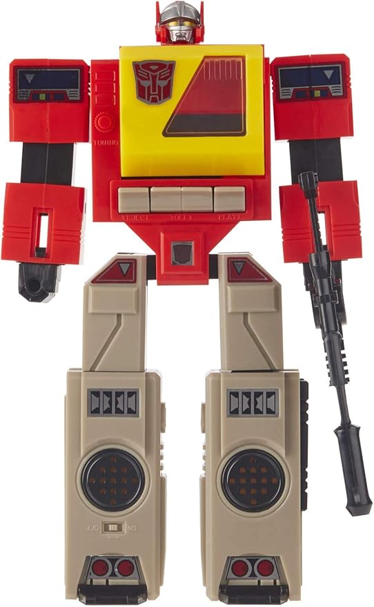 Transformers Toys Vintage G1 Autobot Blaster Collectible Action Figure, E7833 - Figurio