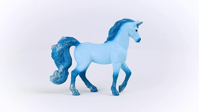 Schleich bayala New 2023, Unicorn Toys for Girls and Boys, Elementa Water Flame Unicorn Toy Figurine, Ages 5+ - Figurio