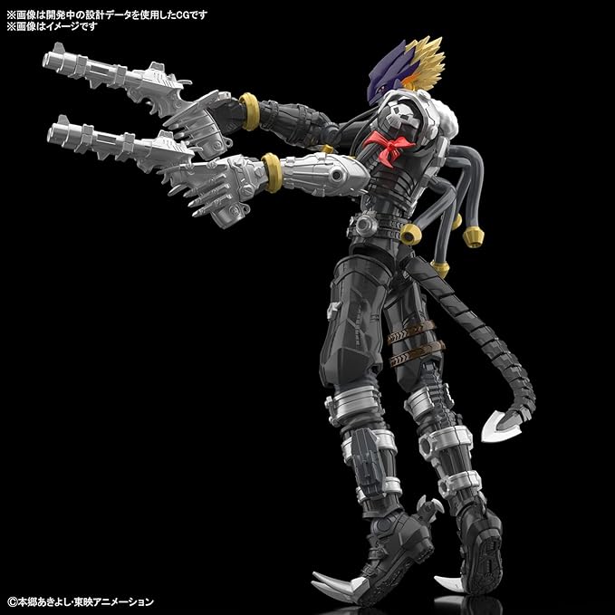 Bandai Hobby - Digimon - Beelzemon, Bandai Spirits Figure-Rise Standard Model Kit - Figurio