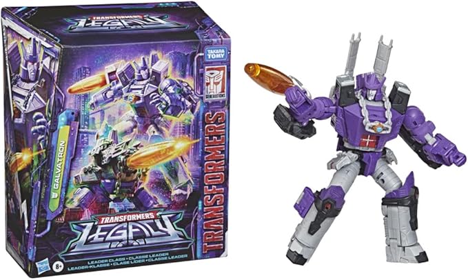 Transformers Toys Generations Legacy Series Leader Galvatron Action Figure - Kids Ages 8 and Up, 7.5-inch - Figurio