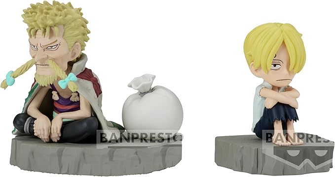 Banpresto - One Piece - Log Stories - Sanji & Zeff, Bandai Spirits World Collectable Figure - Figurio